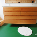 Waschtisch mit Laden Lärche massiv <br><a href='../html/img/pool/1_K8.jpg' target='_blank'>Vollbild anzeigen</a>