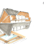 Ansicht Haus Vesica Piscis <br><a href='../html/img/pool/gog_Ansicht1.jpg' target='_blank'>Vollbild anzeigen</a>
